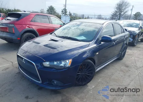2013 Mitsubishi Lancer Ralliart z USA, uszkodzony, nr VIN JA32V6FV4DU013458